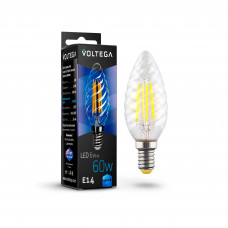 Лампа Voltega Crystal SLVG10-CC1E14cold6W-F