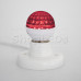 Лампа шар e27 9 LED ∅50мм красная, SL405-212