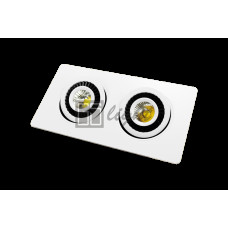 Поворотный встраиваемый светильник LED COB HY-DL-CS-18W Day White